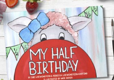 Image of illustrated children's book My Half Birthday