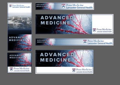 Image of website ads for LGH